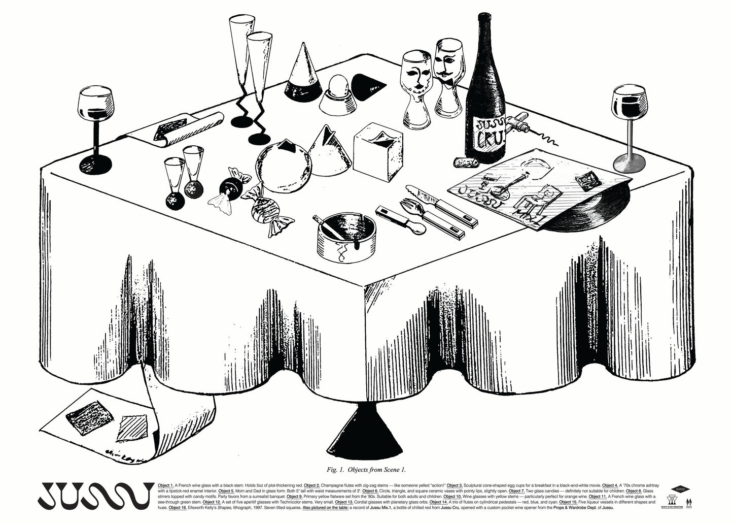 Jussu Tablescape Poster (J1-A)